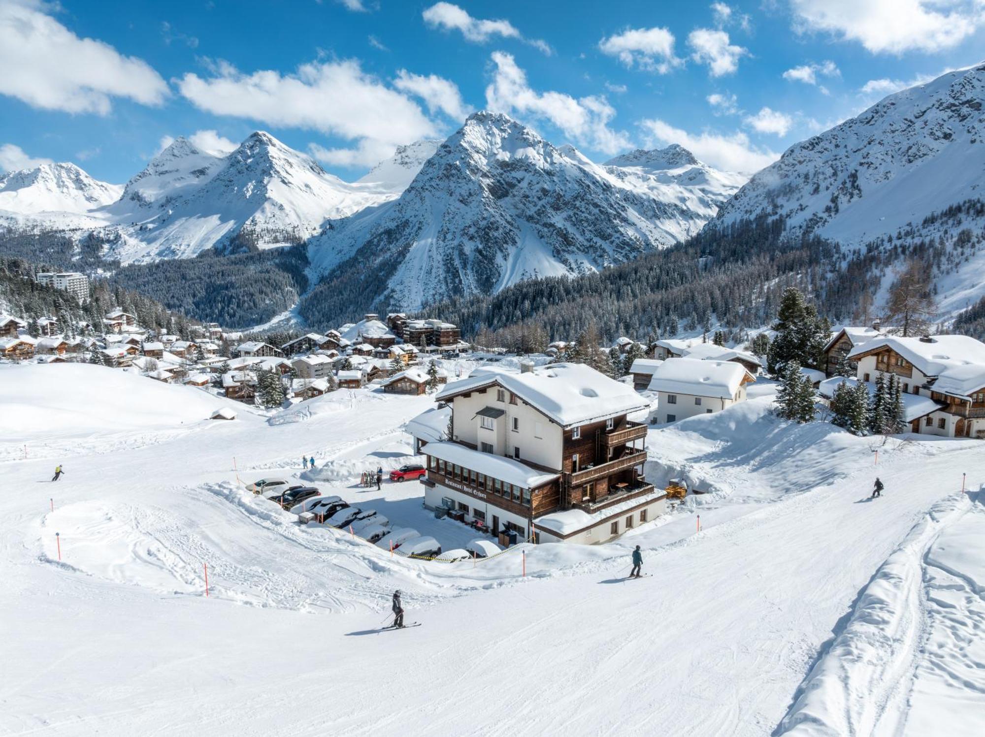 Отель Erzhorn Ароза Экстерьер фото